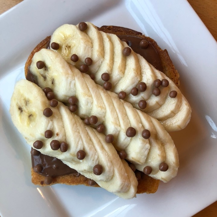 Nutella Banana Toast