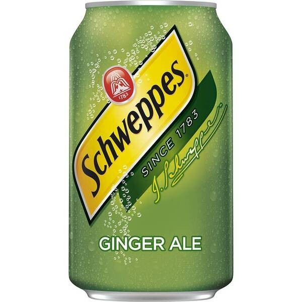 Schweppes Ginger Ale Can***