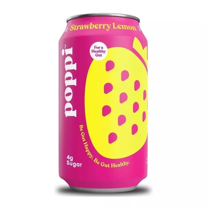 Poppi Strawberry Lemon Soda