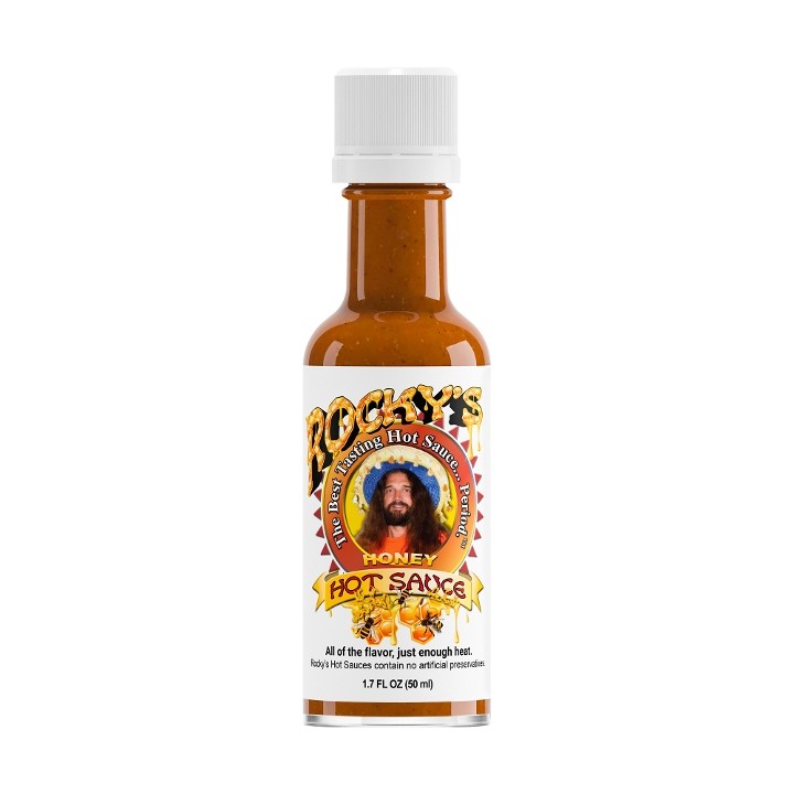 Rocky's Honey Hot Sauce Mini Bottle