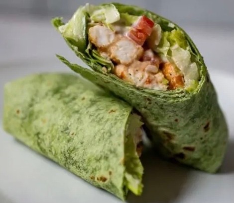 Crispy Shrimp Wrap