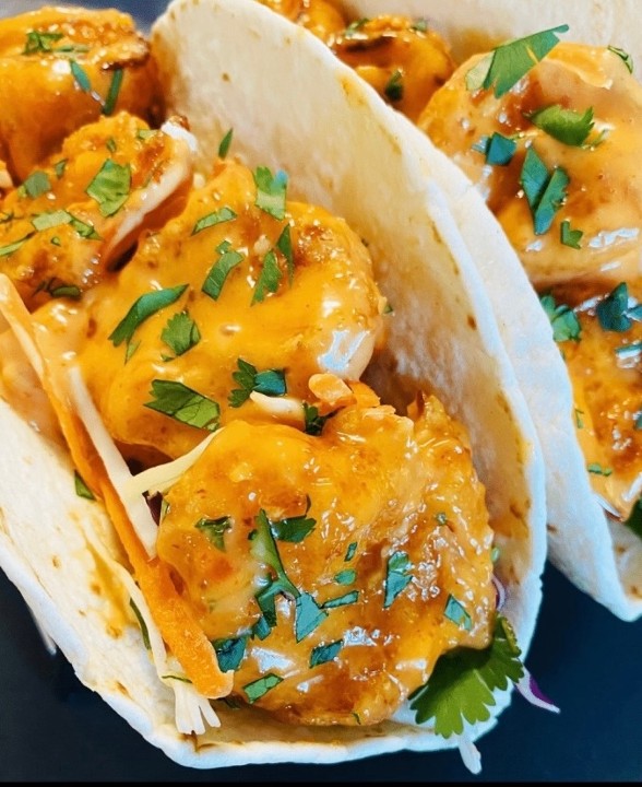 BANG-BANG SHRIMP TACOS