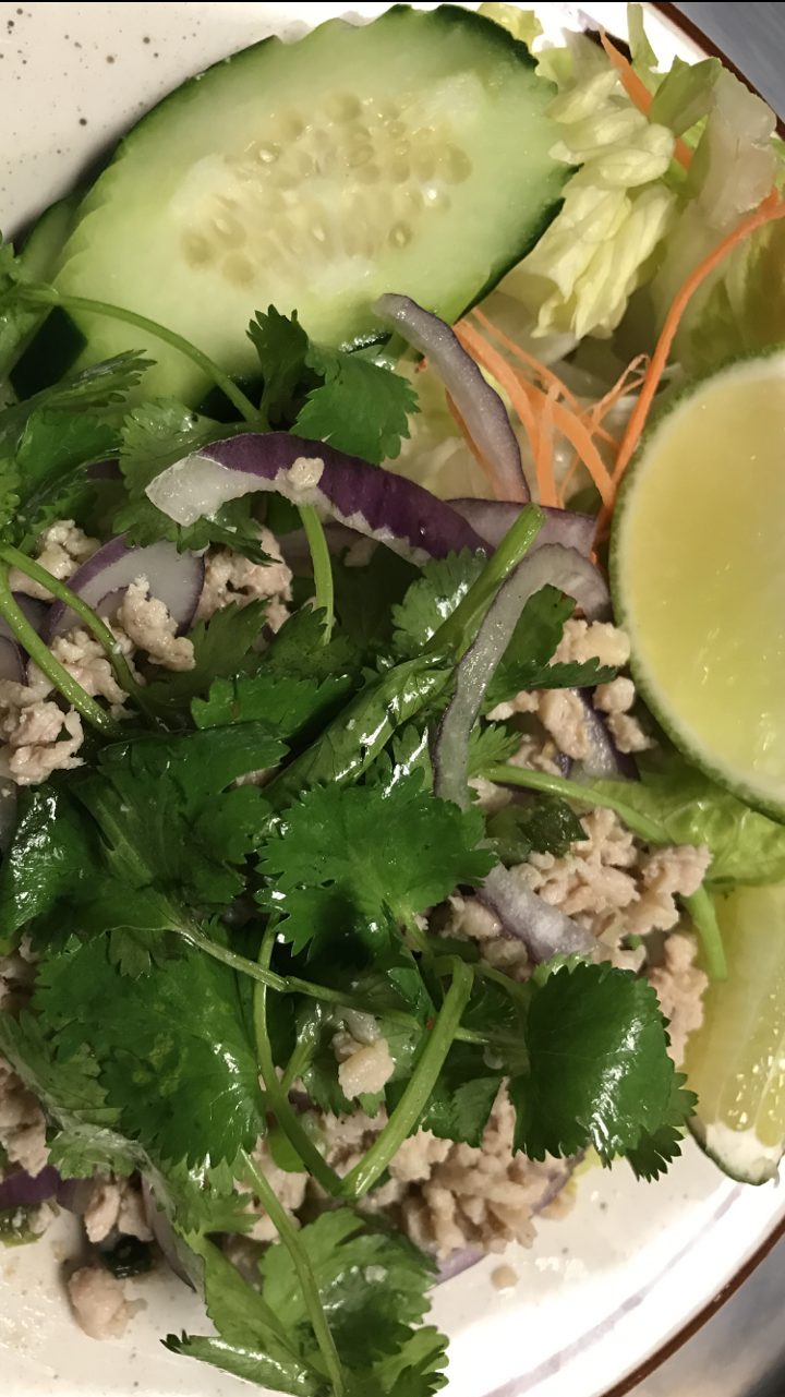 Chicken Larb Salad
