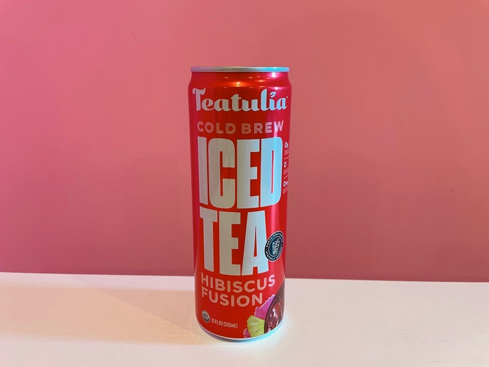 Teatulia Hibiscus Fusion Iced Organic Tea