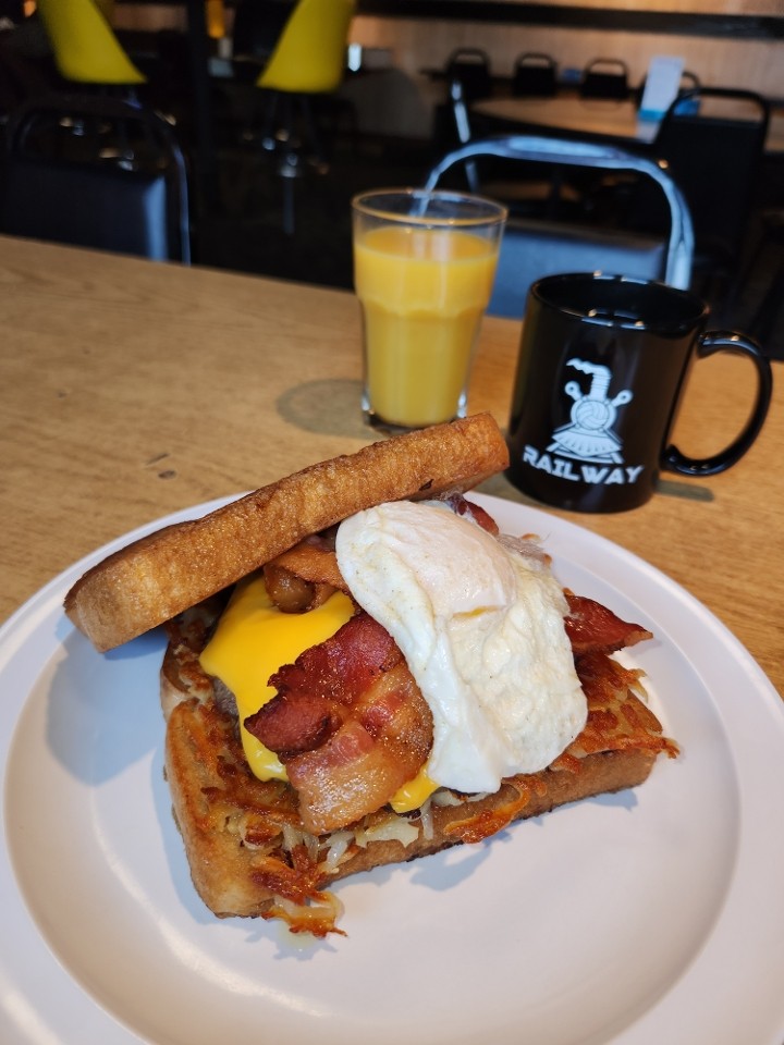 French Toast Cheese Burger