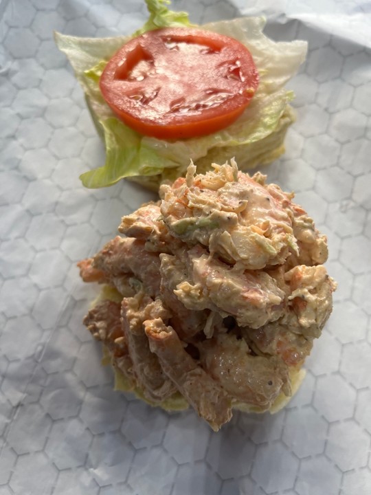 Home Made Shrimp Salad Sandwich
