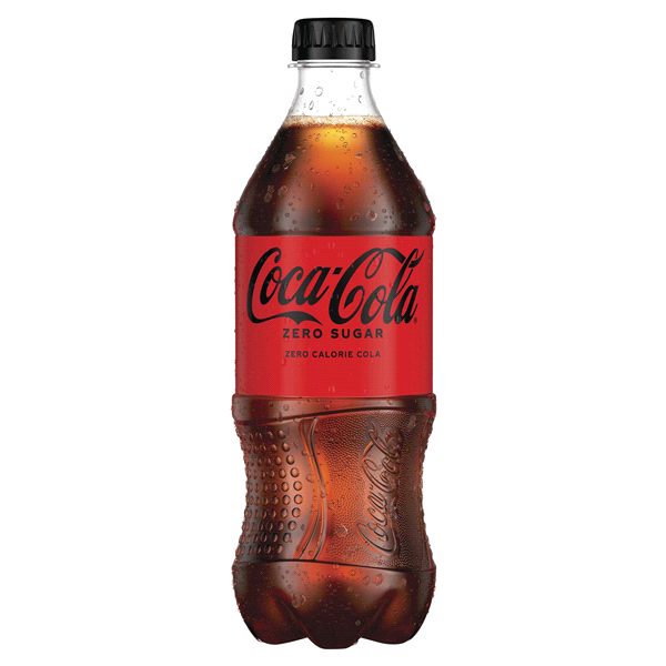 Coke Zero bottle