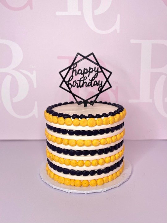 Striped Celebration Cake
