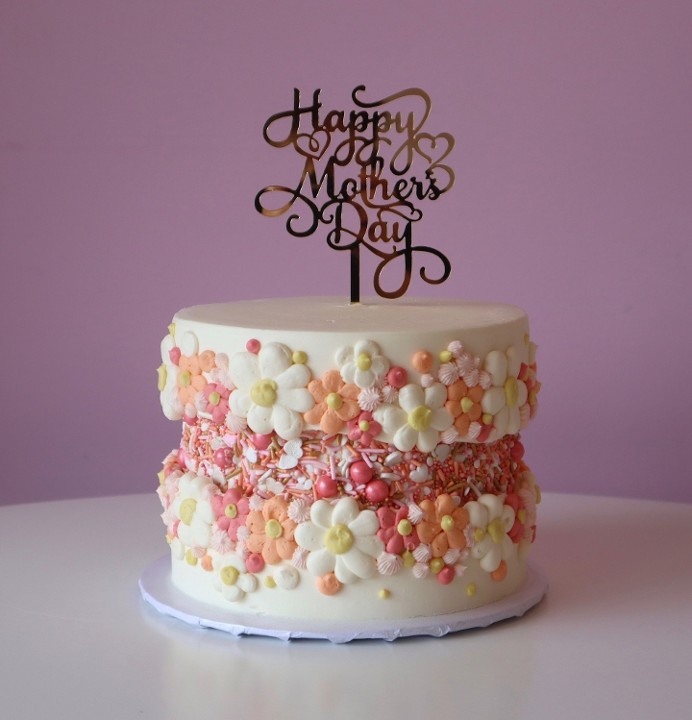 Daisies for Mom Cake