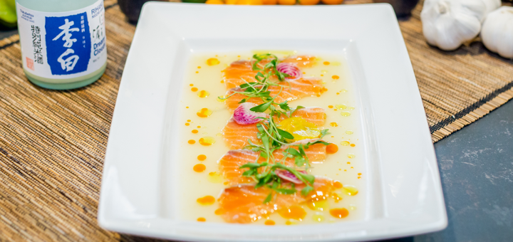 Salmon Crudo