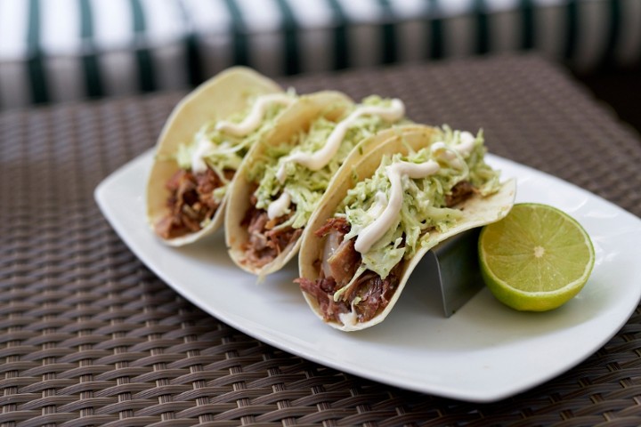 Vaca Frita de Puerco Tacos