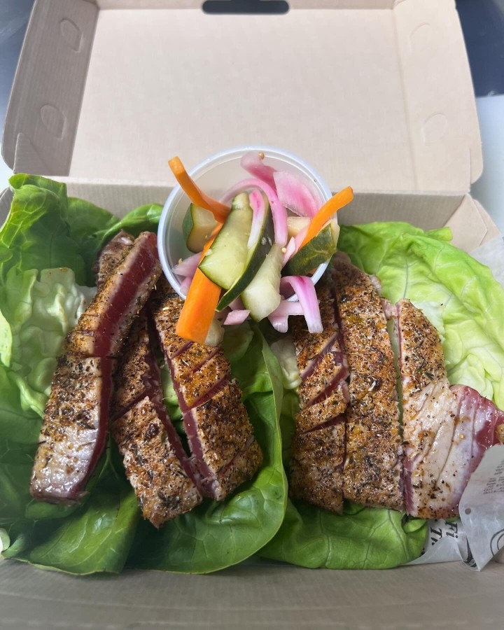 Yellowfin Tuna - Lettuce Wrap