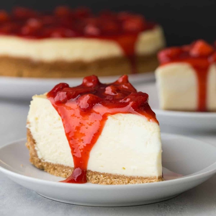 Cheesecake w/strawberry