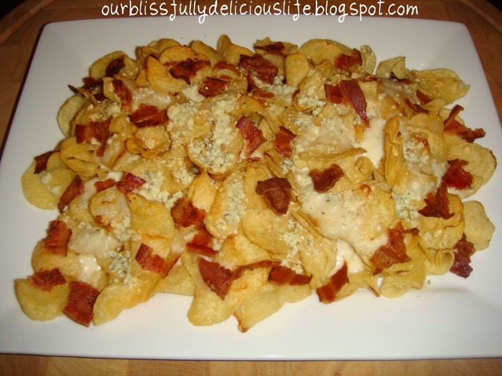 Chips W/ Cheese & Bacon
