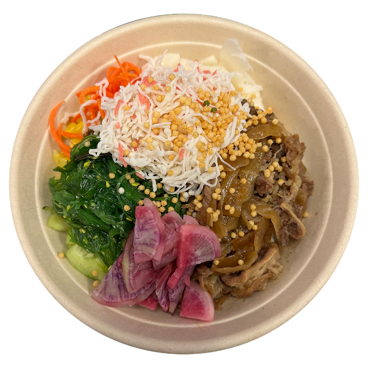 Onion Beef Bowl [cooked] [hot]