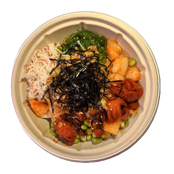 Korean Spicy Octopus & Scallop Bowl