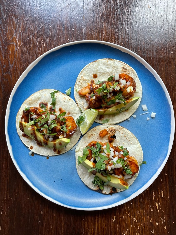 Camarones Al Pastor Tacos