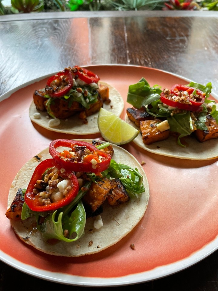 Camote Asado Tacos