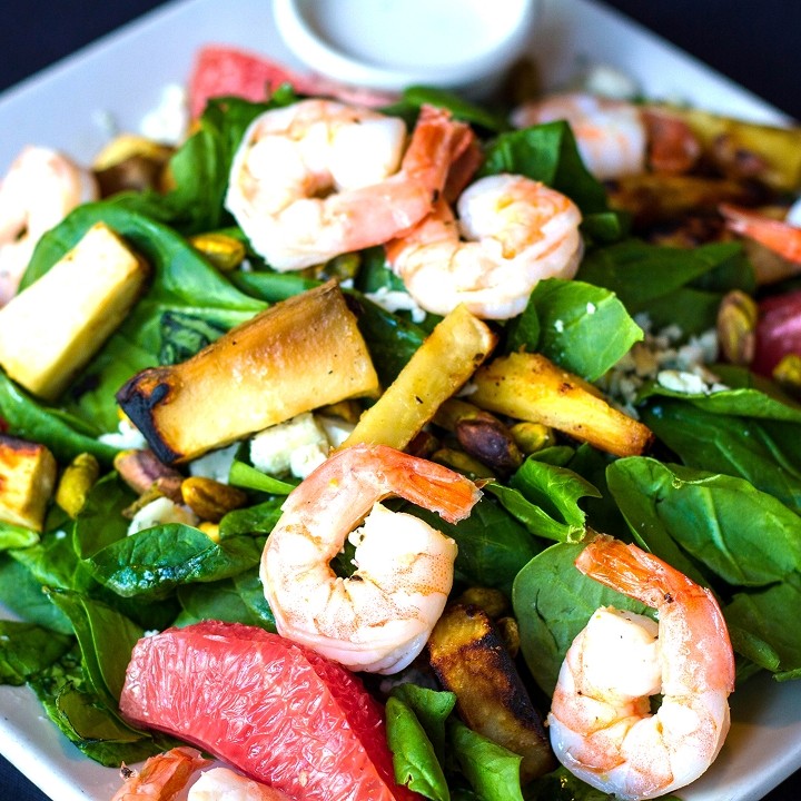 Warm Shrimp Salad - Half