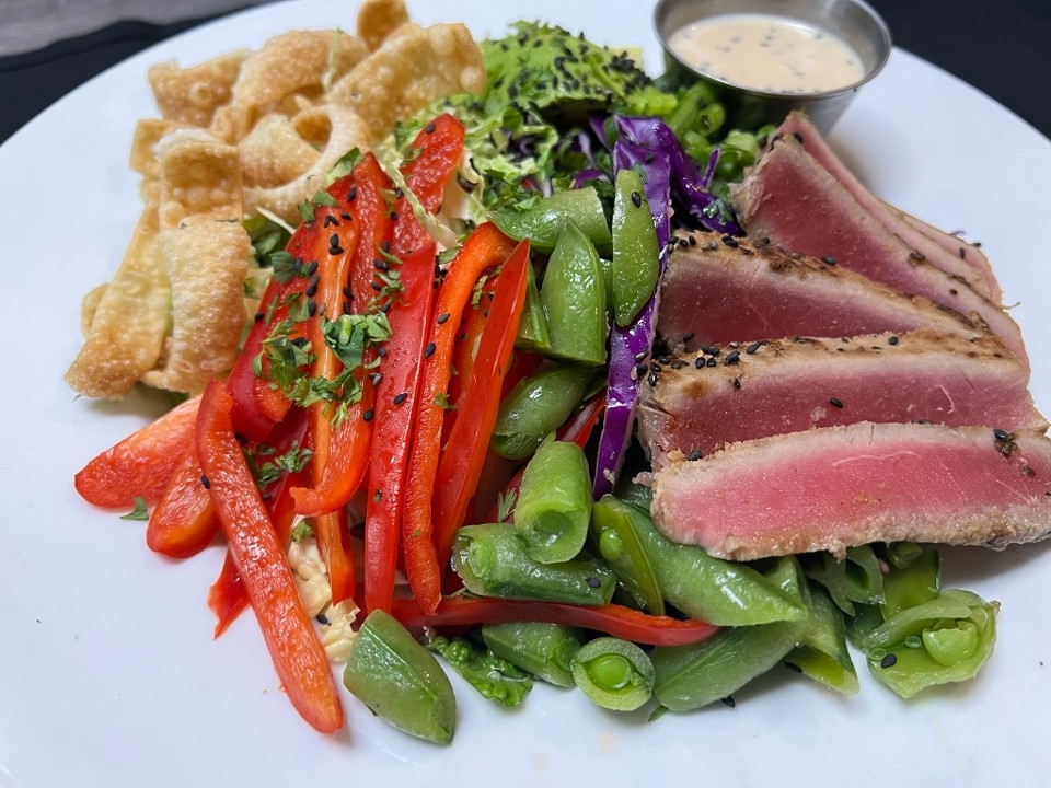 Asian Chopped Salad with Ahi Tuna