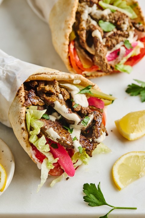 Beef Shawarma Wrap\Bun