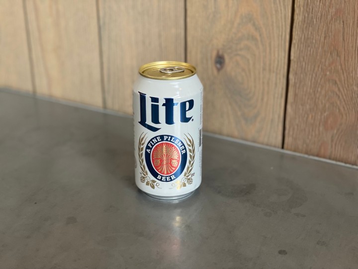 Miller Lite Can