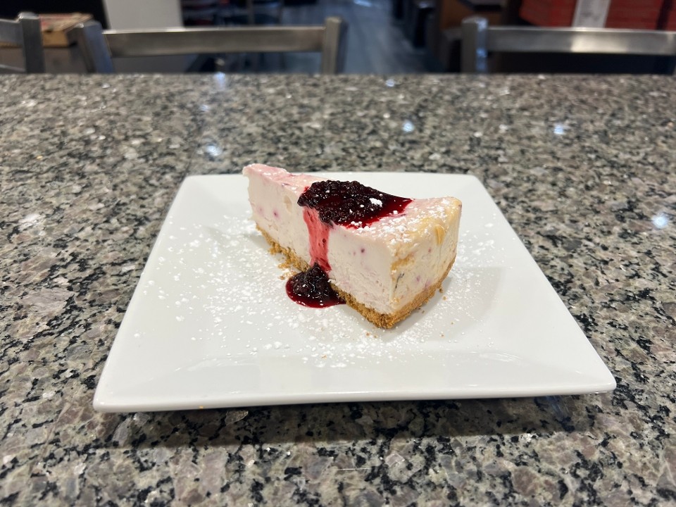 Gantzel & Ocotillo Homemade Blackberry Cheesecake