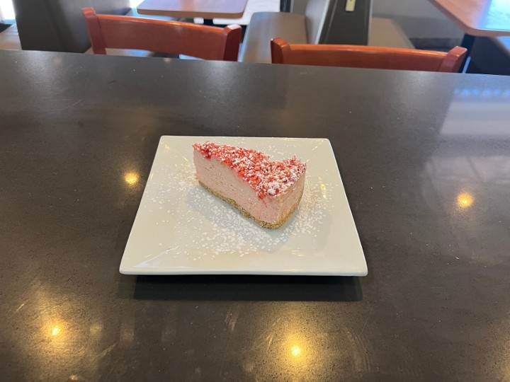 Homemade Strawberry Shortcake Cheesecake