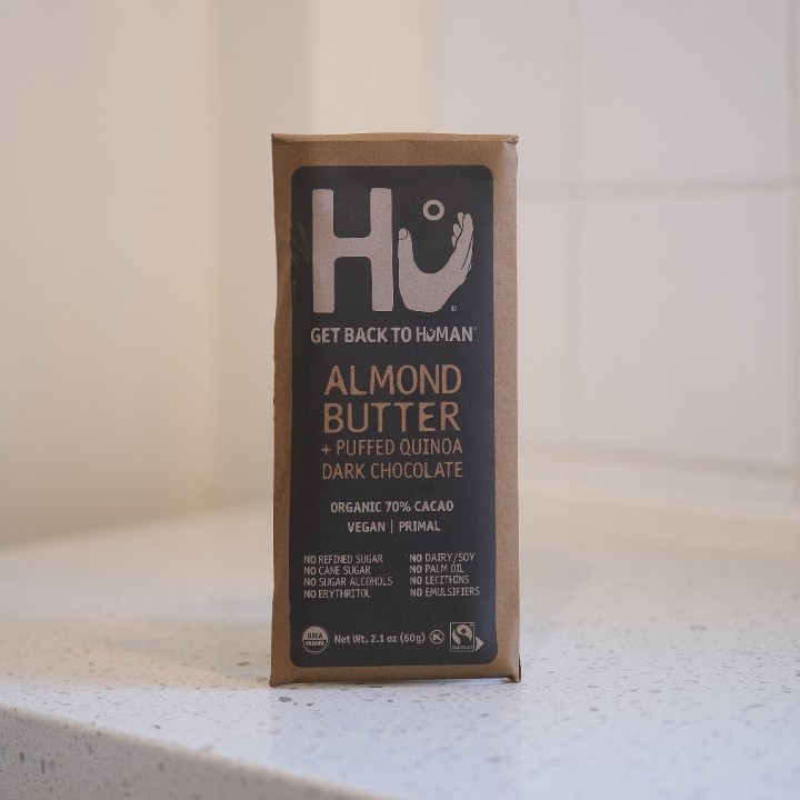 Hu Dark Chocolate Bar (Almond + Quinoa)