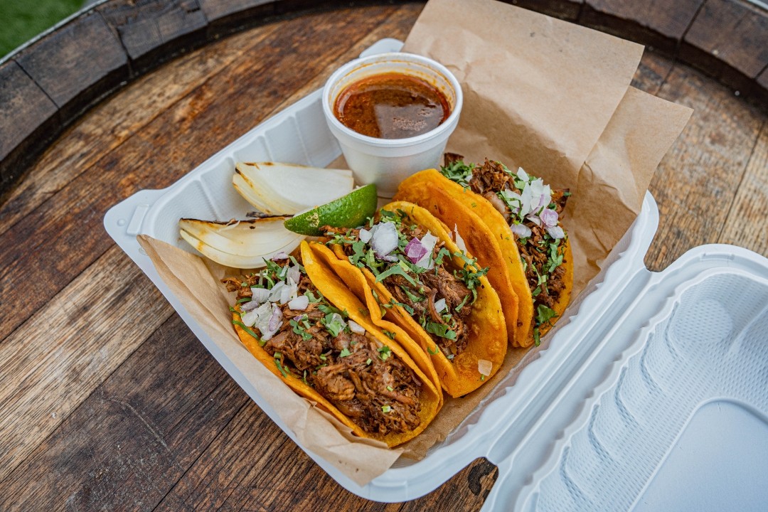 3 Birria Street Tacos