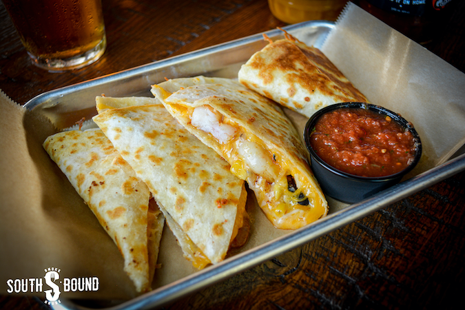 Grilled Shrimp Quesadilla