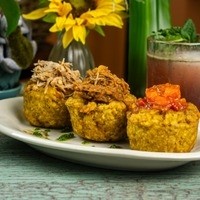 Tostones Rellenos (stuffed tostones)