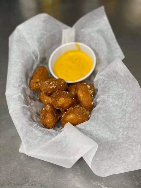 PRETZEL BITES W/ CHEESE