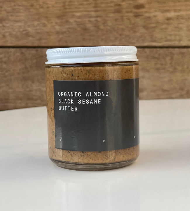 Almond-Black Sesame Butter