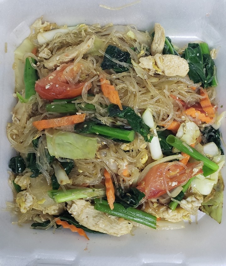 20. Pad Woon Sen (Stir Fried Glass Noodles)