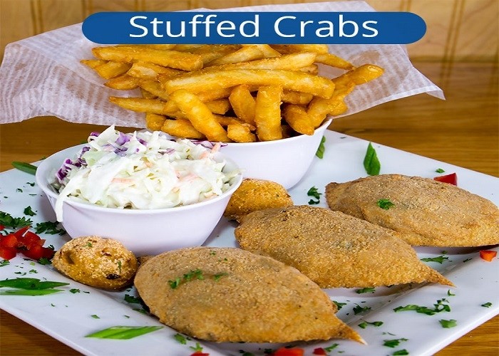 Stuffed Crabs Plate