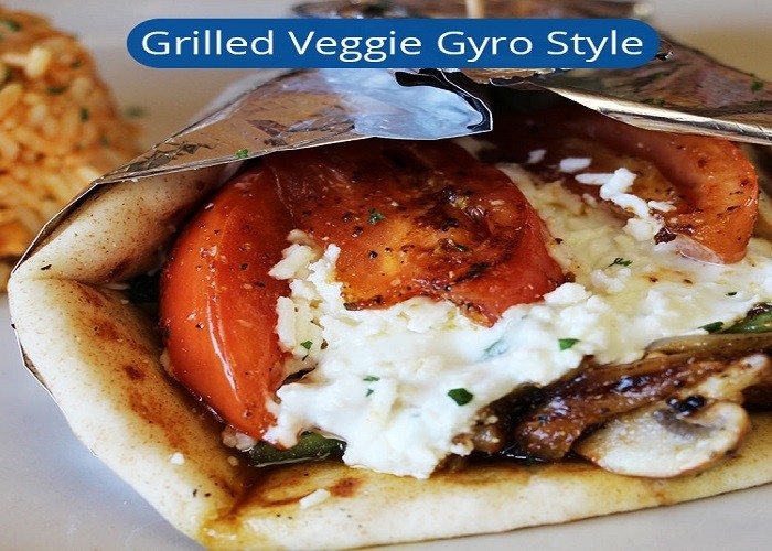 Grilled Veggie Gyro
