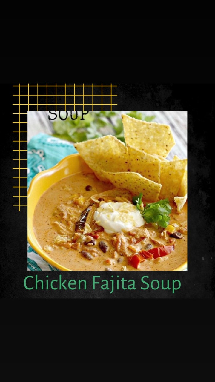 Spicy Chicken Fajita Soup