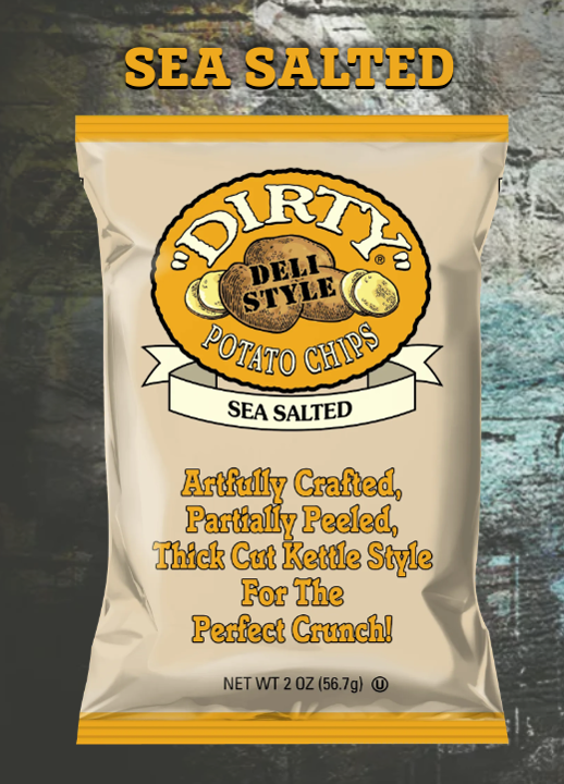 Dirty Chips Sea Salted