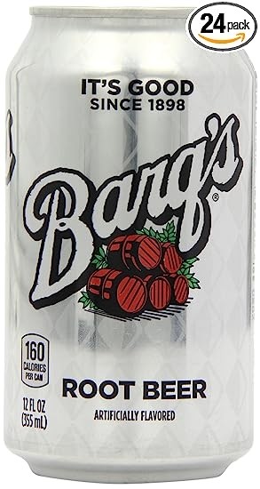 Barq's Root Beer Can
