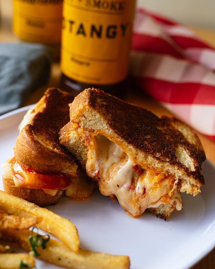 Grilled Cheese & Smoked Tomato