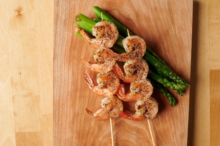 Garlic Butter Shrimp Kabob