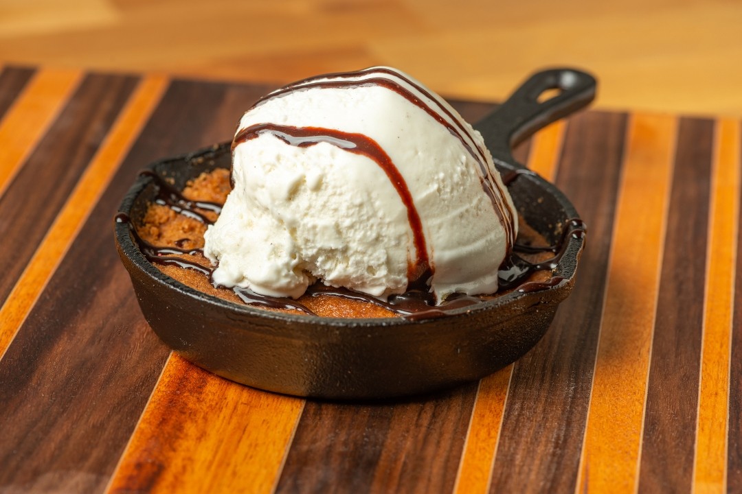 Skillet Cookie and Ice Cream