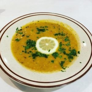 Lentil Saffron Soup (L)