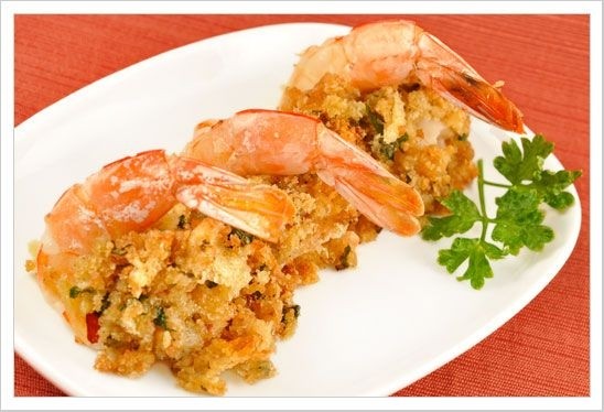 Baked Stuffed Shrimp