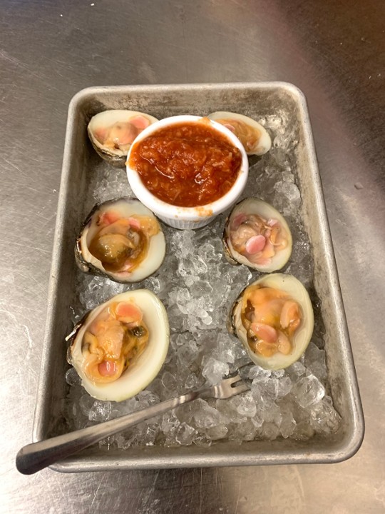6 Little Neck Clams ½ Shell