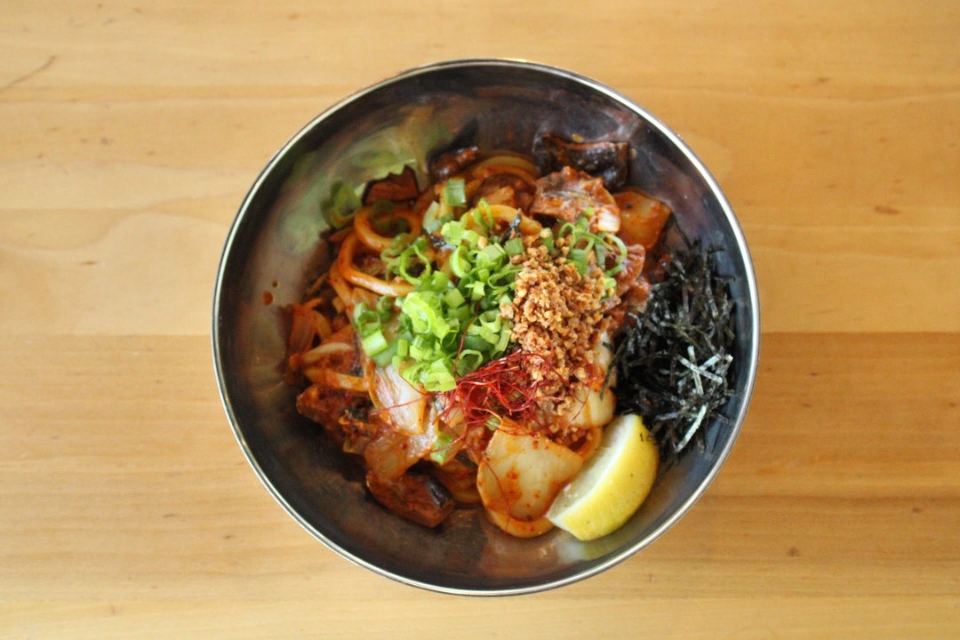 Spicy Kimchi Yaki Udon