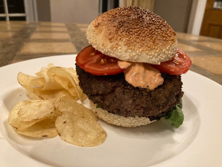 Cypriana Sesame Angus Burger