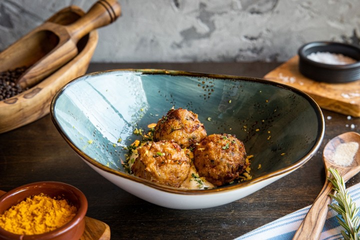 Buñuelos de Gambas