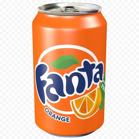 Orange Fanta Can